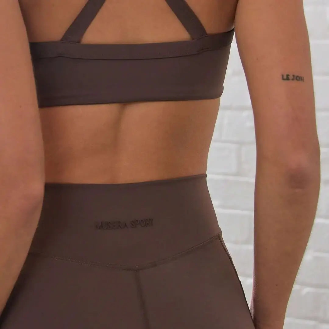 High-Waist Ribbed Contour Leggings