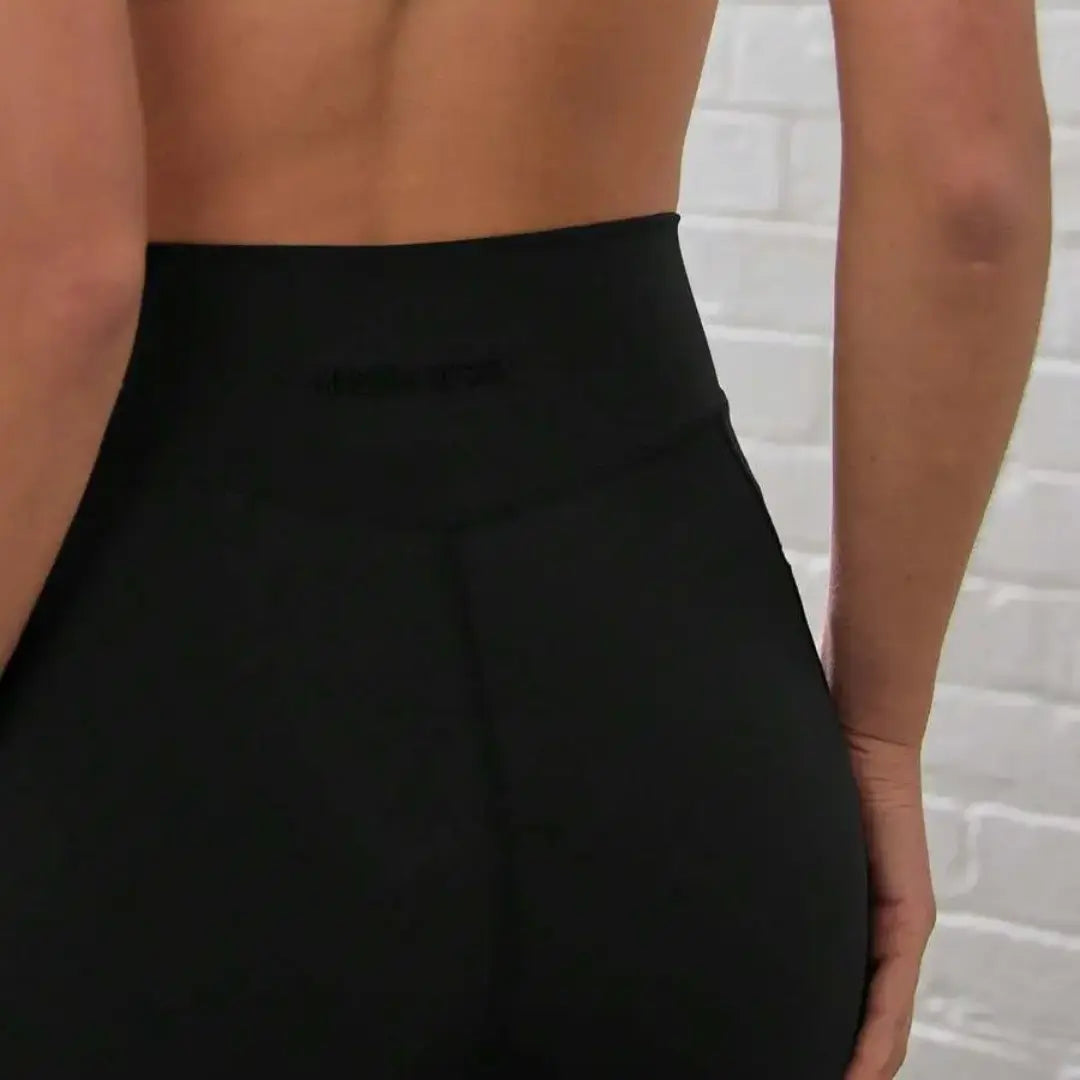 High-Waist Ribbed Contour Leggings