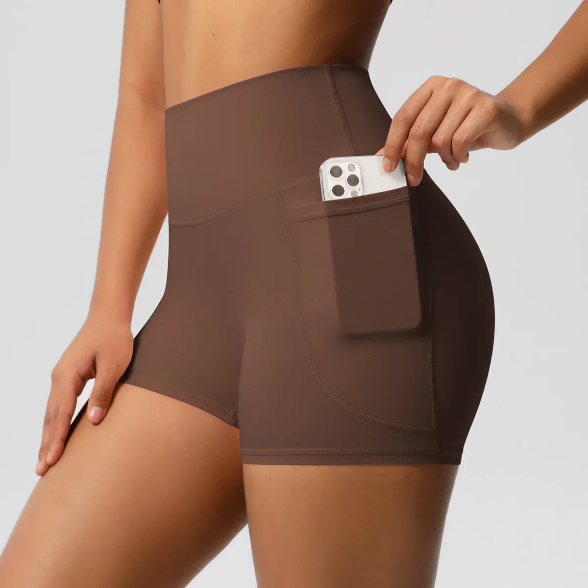 High-Waisted Bike Shorts