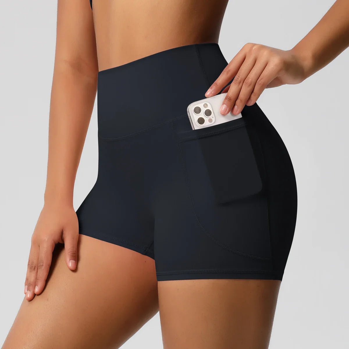 High-Waisted Bike Shorts