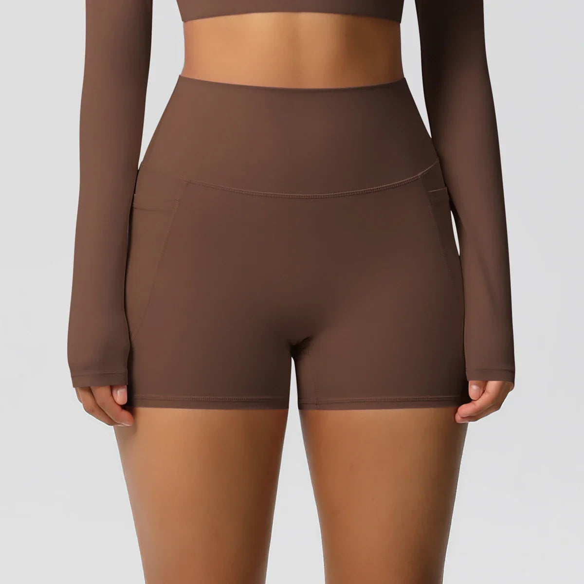 High-Waisted Bike Shorts