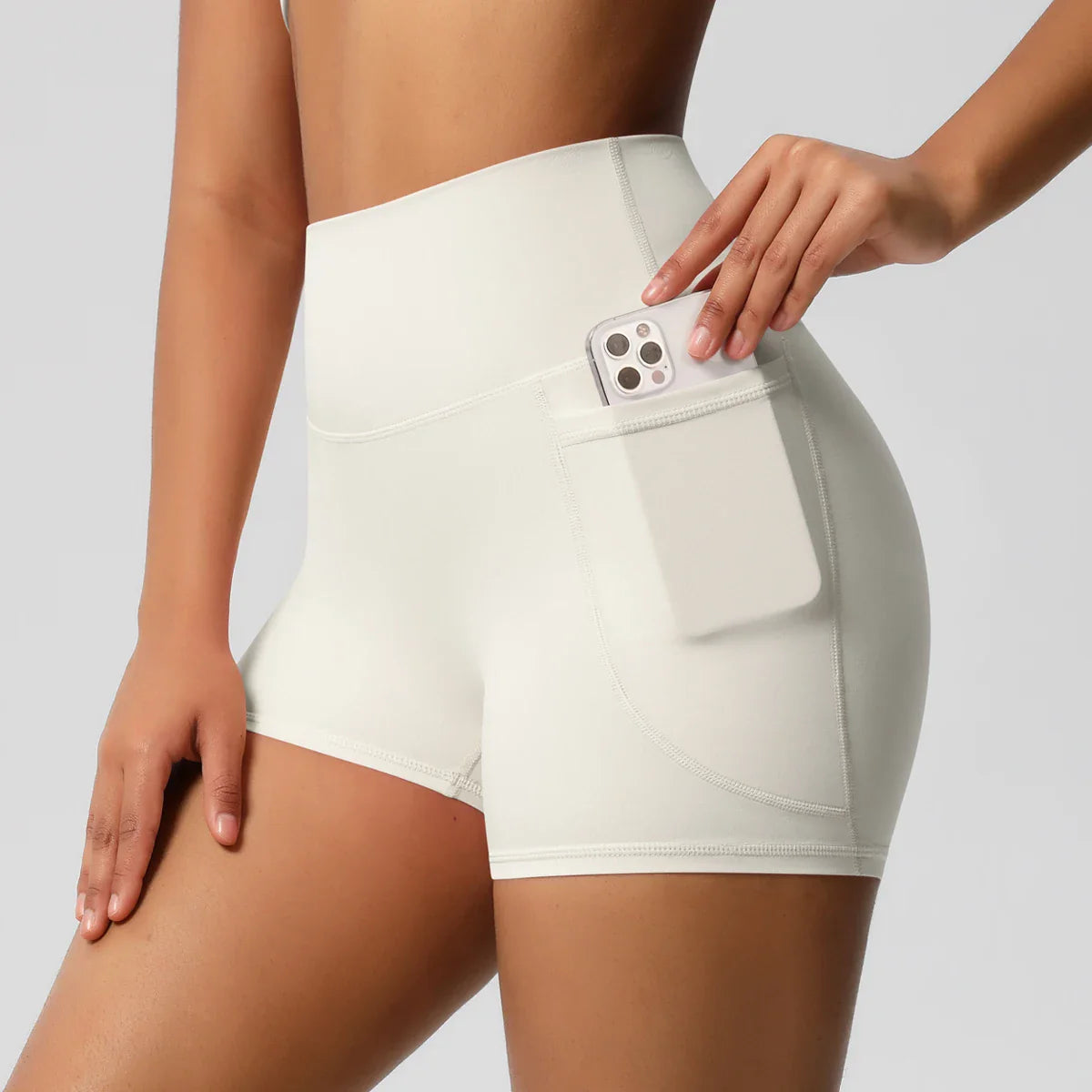 High-Waisted Bike Shorts