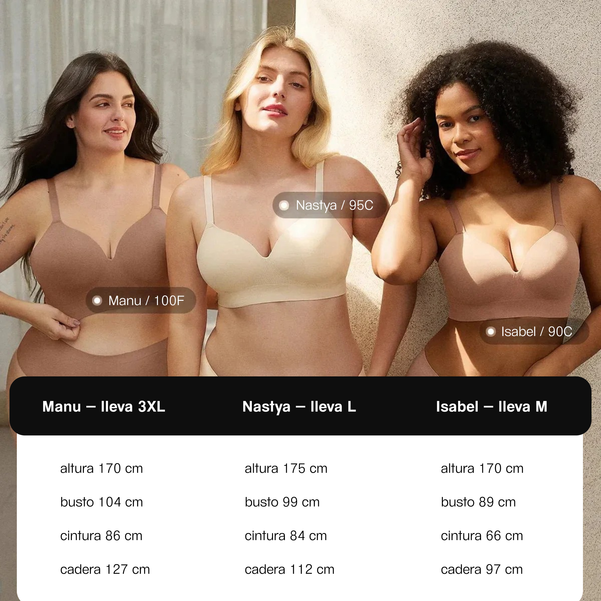 V-Lift Comfort · Wireless Push-Up Bra – Invisible Second-Skin Support