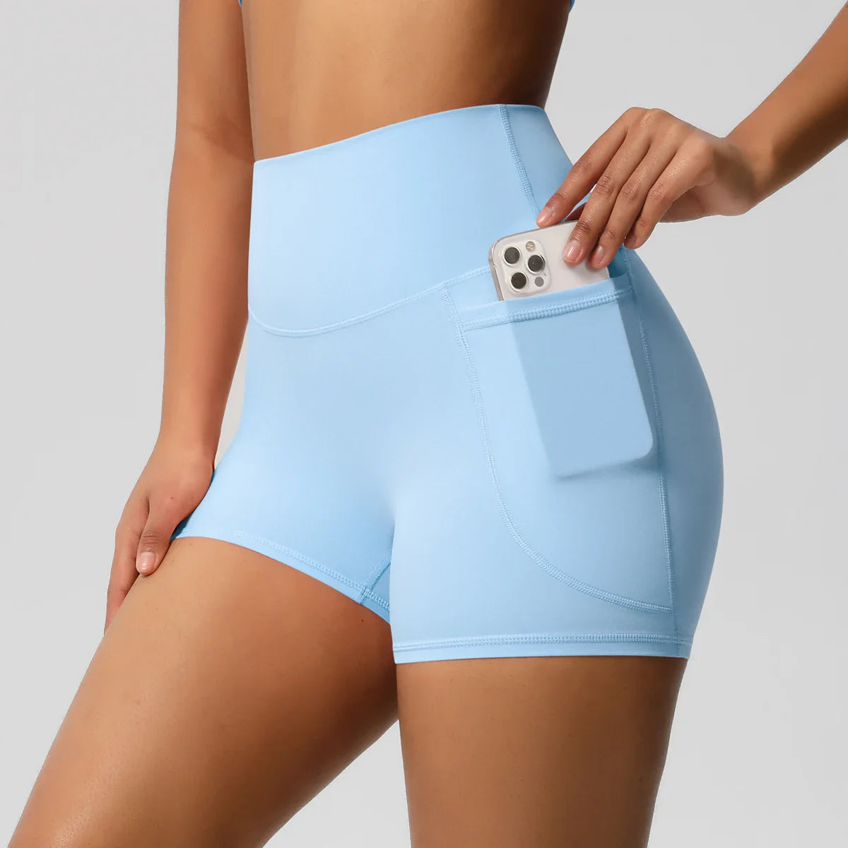 High-Waisted Bike Shorts