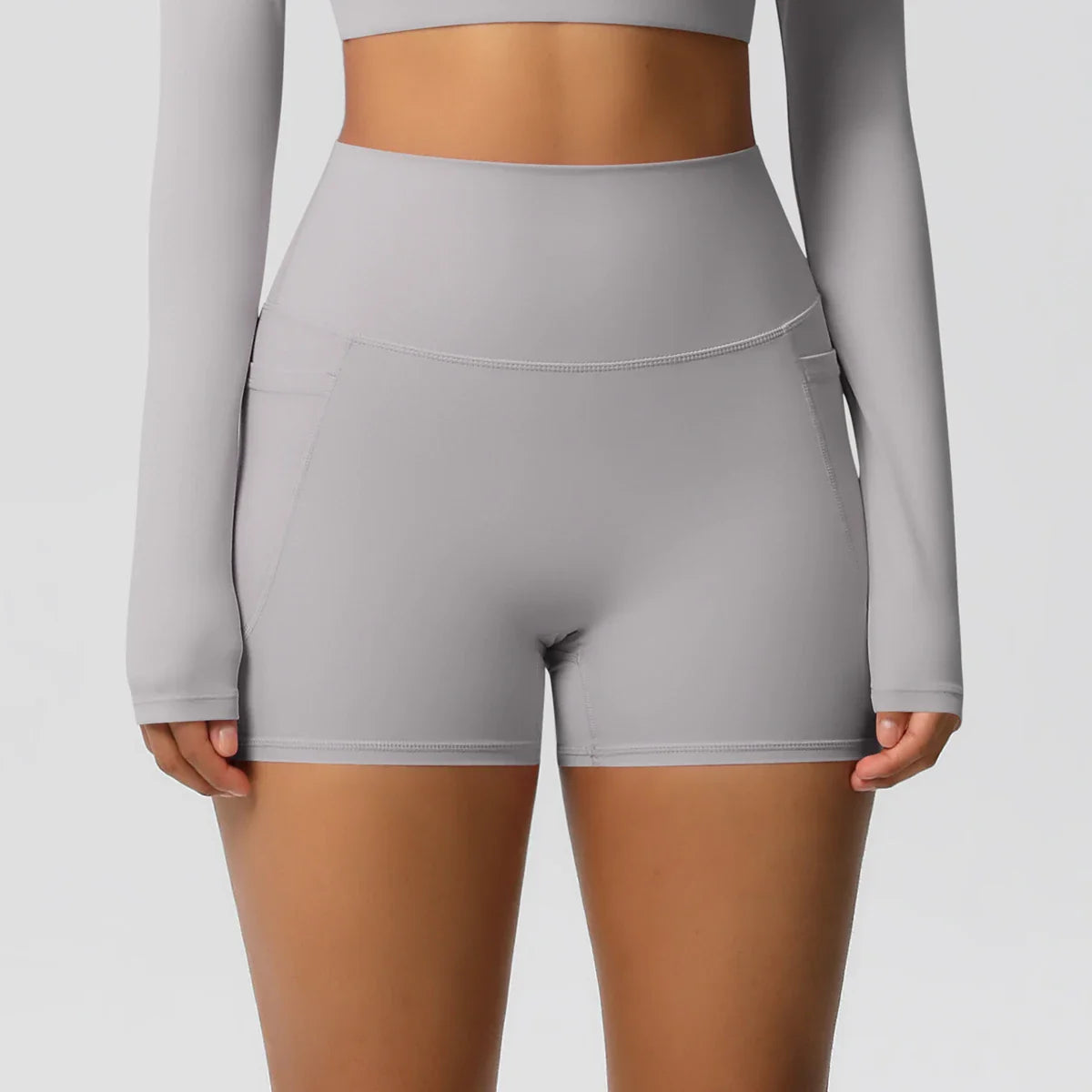High-Waisted Bike Shorts